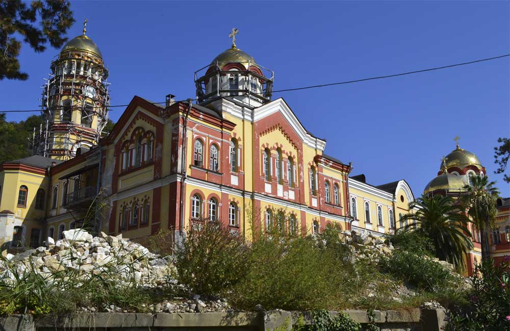 Посещение Ново-Афонского монастыря в Абхазии